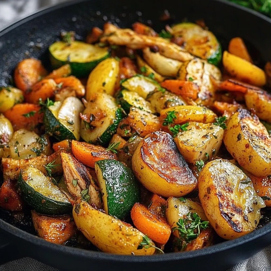 Leckere Low Carb Hähnchenpfanne mit Gemüse – Dein perfektes Abendessen!