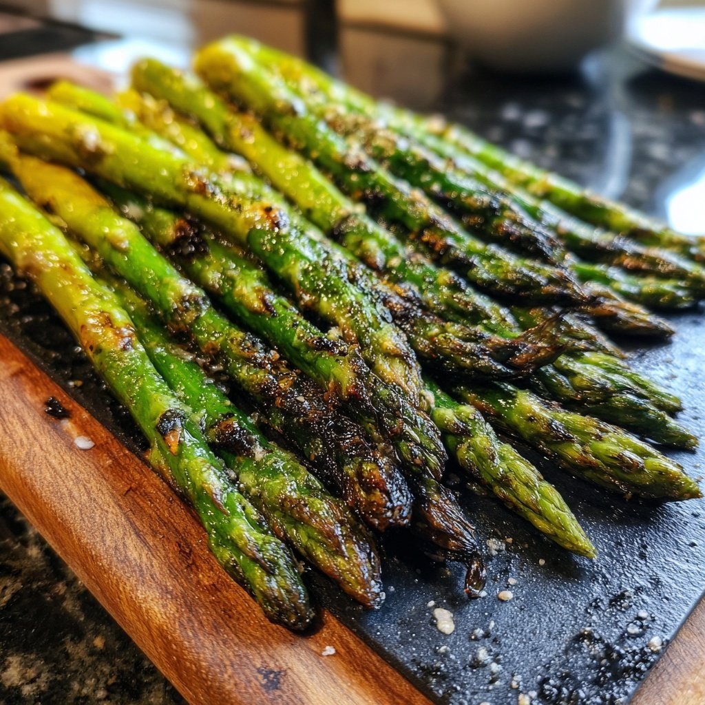 Gegrillte Spargel Stangen