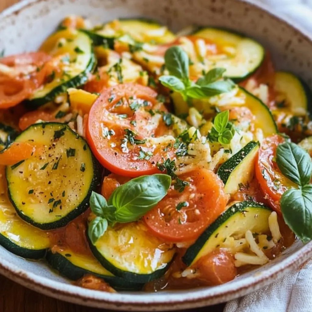 Zucchini-Tomaten-Reis