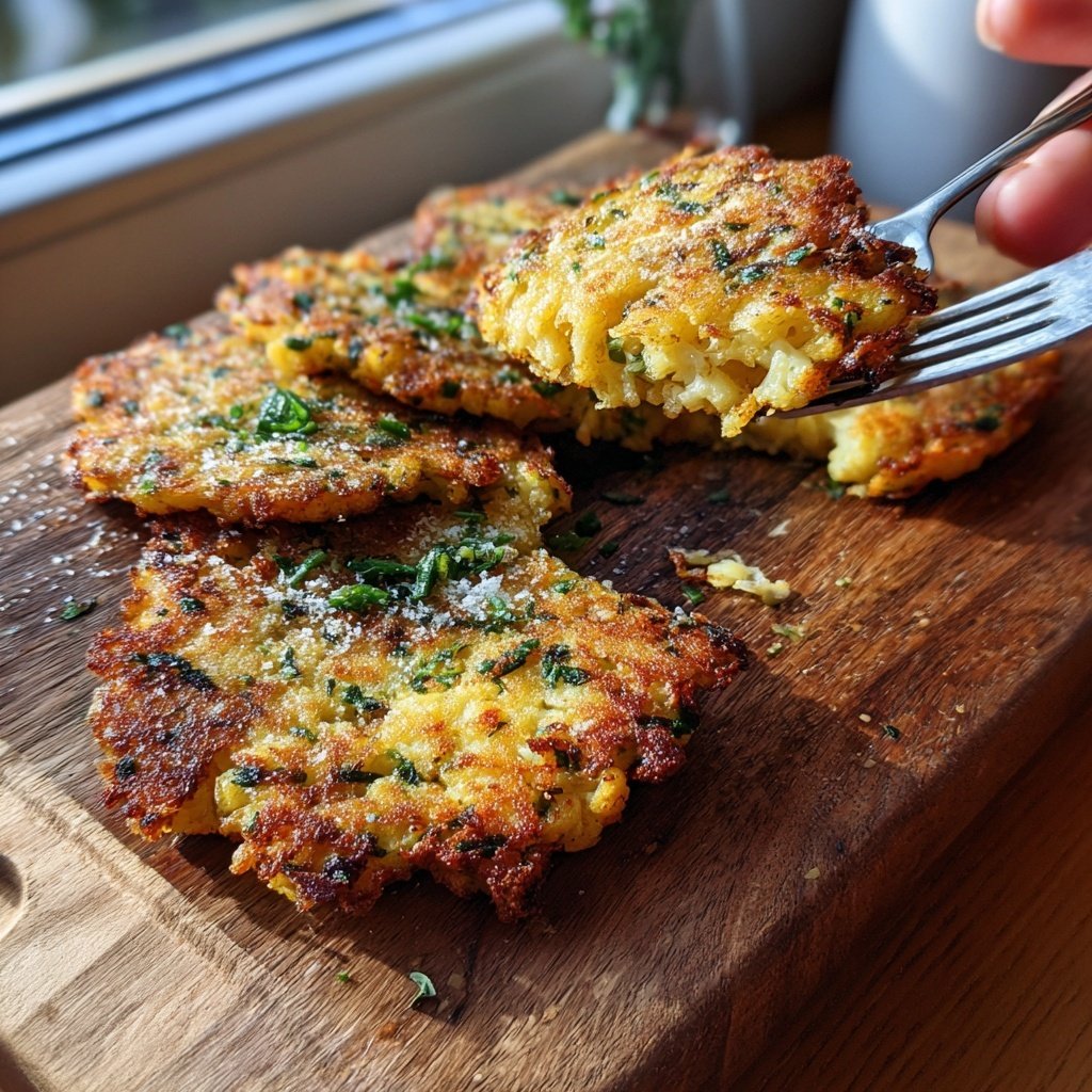 Blumenkohl Rösti Im Ofen