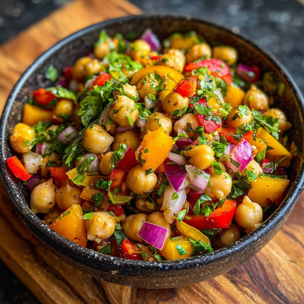 Kichererbsensalat Zum Grillen