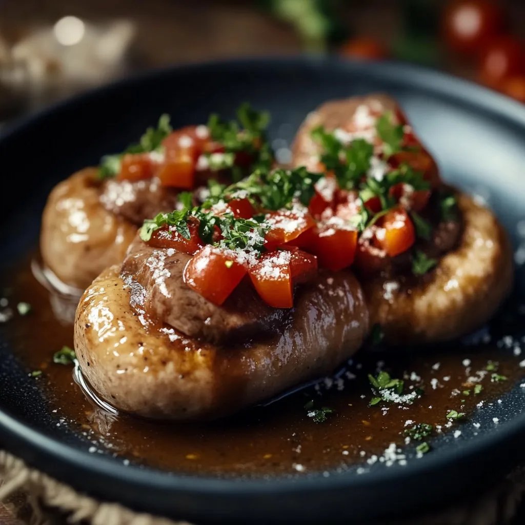 Herzhafte, vegane Rouladen