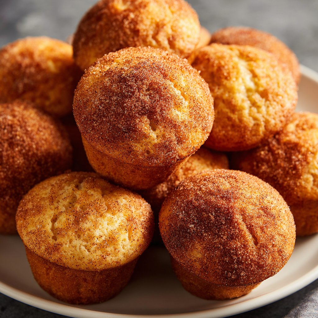 Muffins mit Zimtkruste