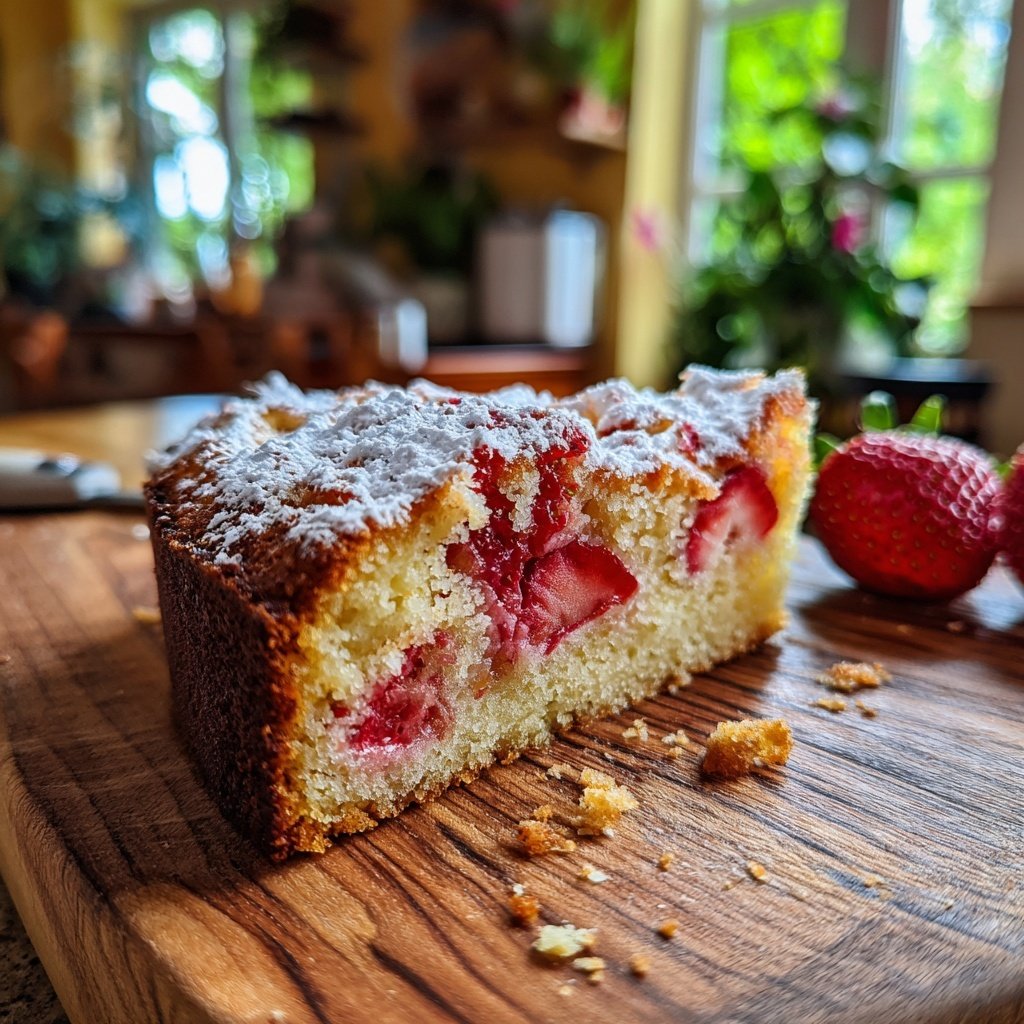 Erdbeer Rührkuchen Locker Und Saftig