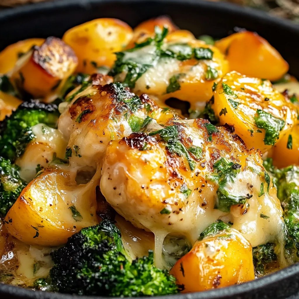 Cremige Brokkoli-Kartoffeln