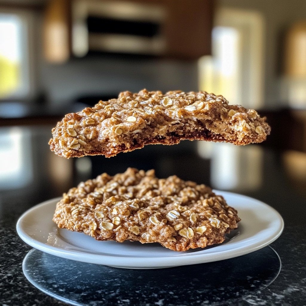 Haferflocken-Kekse mit Zimt
