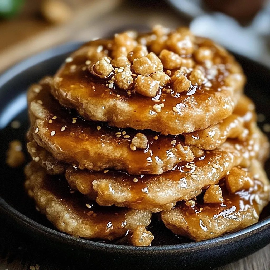 Karamellisiertes Sesam-Hähnchen – Süß und würzig!